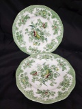 Pair of vintage plates - Enoch wedgewood, England