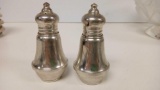 VINTAGE DUCHIN SALT AND PEPPER STERLING SHAKERS, WEIGHTED