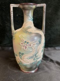 Beautiful Vintage Nippon Dragonware Vase - Japan - Handpainted