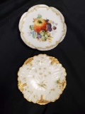 Antique Limoges France Porcelain Salad Plate and Wurttembers Germany