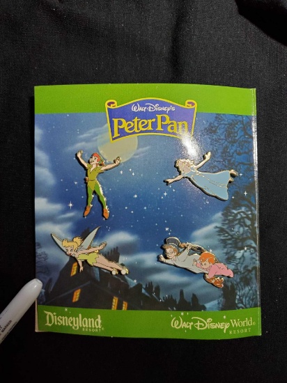 Walt Disney's Peter Pan Pin Collection - Disney Pin Set