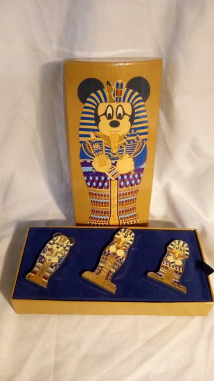 DISNEY PINS - MUSEUM OF PIN-TIQUITIES - BOX SET - MICKEY SARCOPHAGUS LE 300