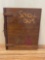 Vintage Wooden Scrapbook with Ephemera 1940?s School Days