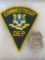 Connecticut State Board of Fisheries and Game Badge - Patrolman #54 and Connecticut D.E.P. Patch