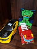 (3) TRANSFORMERS action figures
