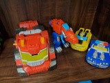 (4) TRANSFORMERS action figures