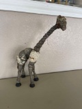 Vintage Twistum Toys Jointed Wood Polychrome Giraffe