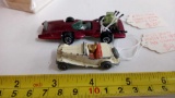 (2) Toy CARS, LESNEY MATCHBOX 1956 MG SPORTS CAR, AND....