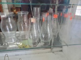 Shelf grouping HURRICANE SHADES, GLASS CHIMNEYS
