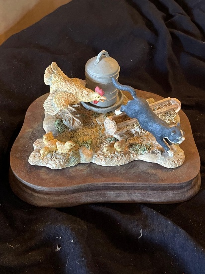 Schmid Foxfire Farm Lowell Davis Vintage collectible figurine