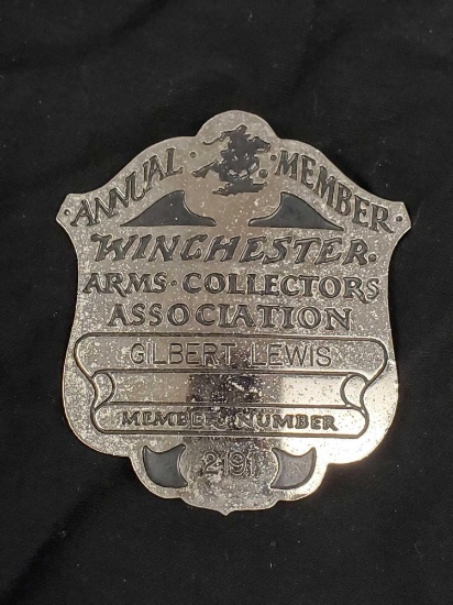 WINCHESTER ARMS COLLECTORS ASSOCIATION - Annual Member -#2191