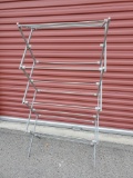 metal collapsible laundry dryer rack