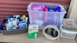 Huge Group of TENA OVERNIGHT UNDERWEAR AND PADS including lots of toiletries and useful items