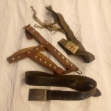 In Hoc Signo Vince's and Levi Strauss Buckles, Vintage Bridle, etc