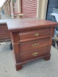 One of a pair, Bassett, 2 drawer bedside table