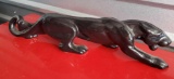 Vintage Mid Century Modern Haeger Black Ceramic Panther, original