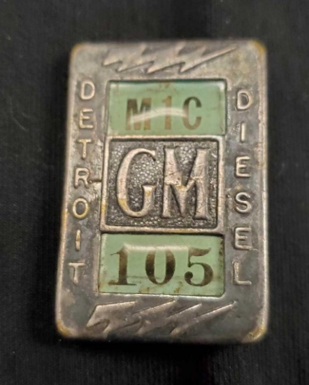 Vintage Badge Pin- GM DETROIT DEISEL
