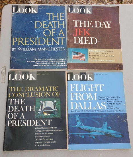 1967 LOOK Magazine - JFK DEATH OF A PRESIDENT editions