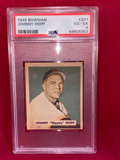 1949 Bowman Johnny Hippity Hop #207 PSA 4 VG-EX