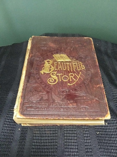 1888 "The Beautiful Story" Golden Gems of Religious Thought, Book