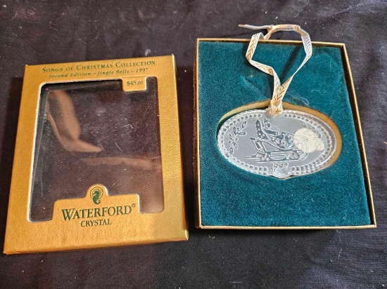 1997 Waterford Crystal Songs of Christmas Ornament