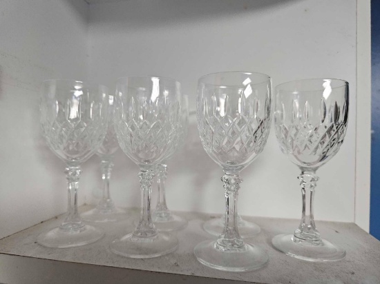7 Cordial Glass Crystal ? Glasses