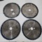 (4) Table Saw Blades