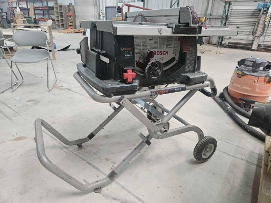 BOSCH 4100 TS3000 Gravity-rise Portable Table Saw Stand