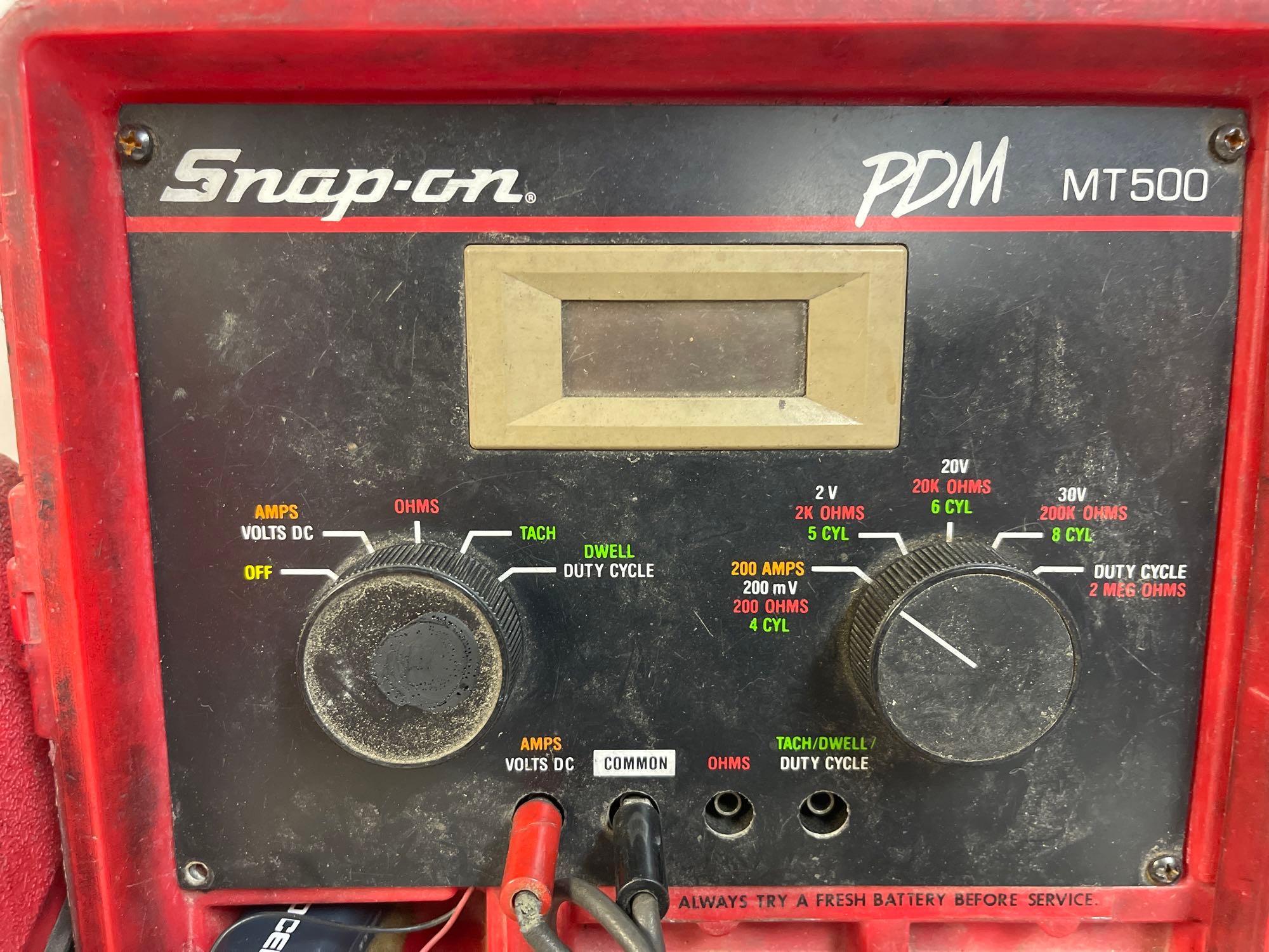 SNAP ON, MT 500, PDM Precision Diagnostic Meter | Proxibid