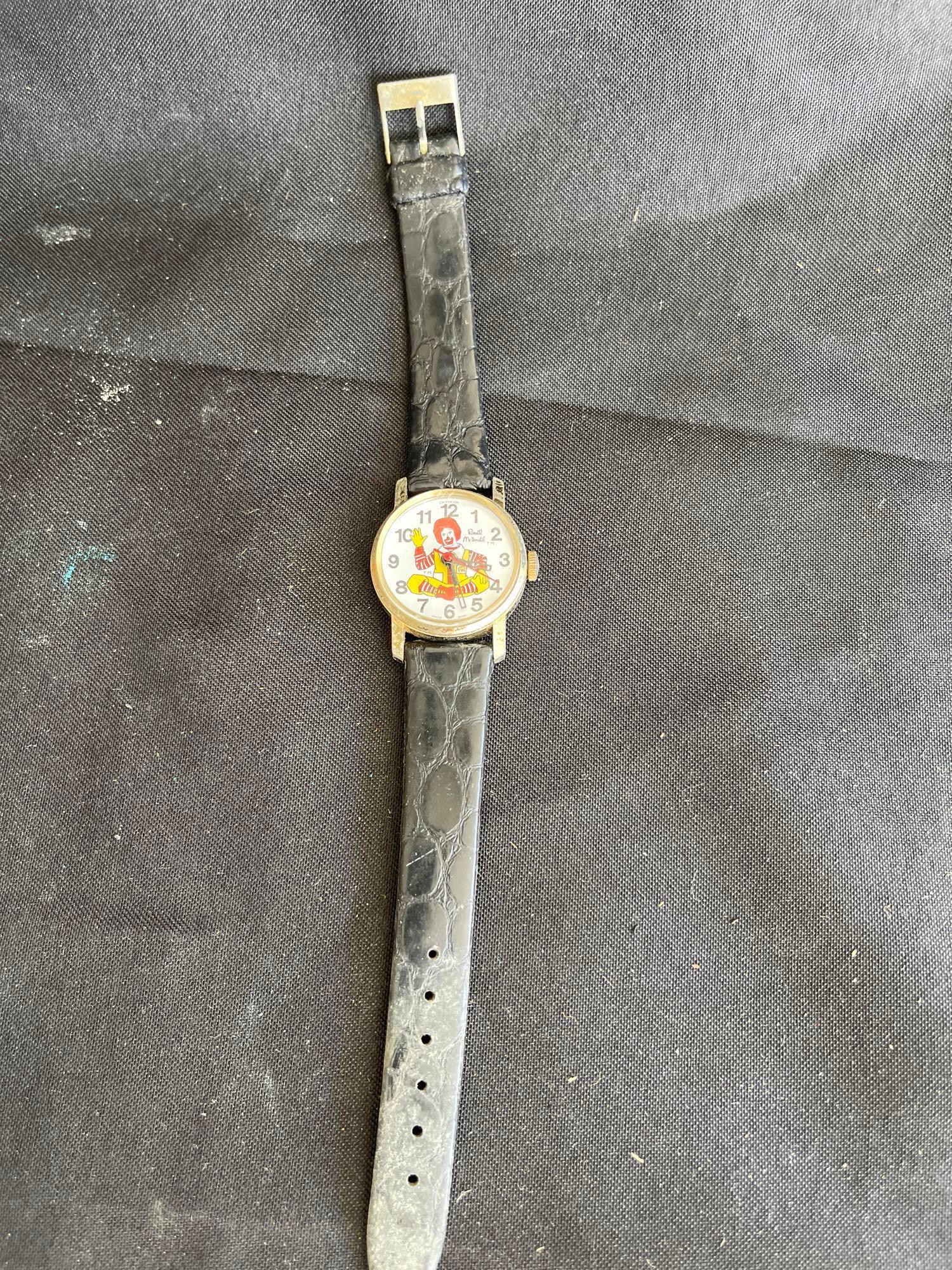 Vintage 1980s Ronald McDonald Quartz Watch Vintage 1980 main image 3