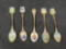 Vintage Enameled Souvenir Spoons