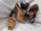 FRYE suede leather Mule Clogs and MIA Heel Sandals, 7.5 womens shoes