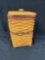1995 Vintage Longaberger Basket with plastic Liner