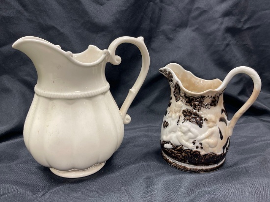 Pair of Vintage Pitchers, includes Mullbari