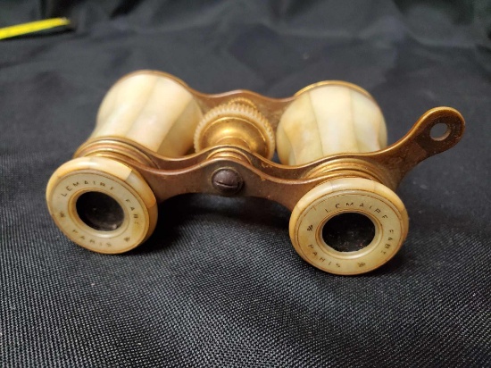 LOVELY MOTHER OF PEARL LEMAIRE FABI TERRACE OPERA GLASSES