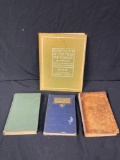 (4) OLD BOOKS INCLUDING NEW ENGLAND GAZETTEER 1839, ROUGHING IT BY MARK TWAIN, 1913...