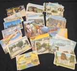 Vintage Postcards - Hollywood, Georgia,Kentucky, NC, N. Dakota, Kansas