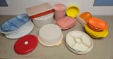 HUGE TUPPERWARE GROUPING INCLUDING LARGE AND SMALL CONTAINERS