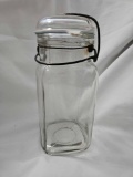 Antique Perfect Seal Canning Qt Jars W/Glass Lid Made In Canada