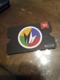 $10 REGAL CINEMAS GIFT CARD, BALANCE CHECKED