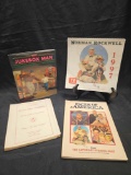 Vintage books including State of Florida Fire marshall rules and regulations
