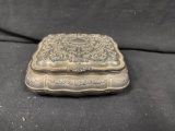 Vintage Silver Plated Jewelry Box - Godinger Brand