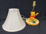 VINTAGE WINNIE THE POOH CHILD'S ANIMATION LAMP