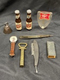 Vintage, Take a Look! Dick Tracy Watch, Miller Tap Top, Shavers