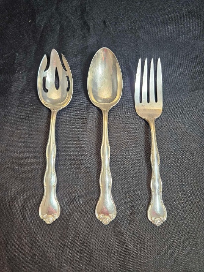 3 pc. Gorham Rondo Sterling Silver Serving