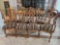 (8) Vintage Rococo Style Dinning Chairs, Golden