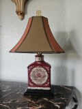 Very Unique Oriental Table Lamp with Shape, Chinoiseries Style?