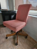 Cute Pink Office Rolling Chair