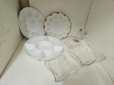 Anchor Hocking Fire King, Villeroy & Boch, and More Deviled Egg Platters and Bowls