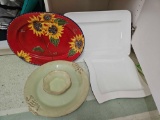 Kitchen and Party Platters including Villeroy and Boch and Madeira Harvest Casafina
